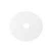 QAZQA Afdekplaatje wit RAL 9016 11cm rond voor montageplaat