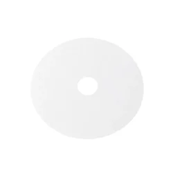 QAZQA Afdekplaatje wit RAL 9016 11cm rond voor montageplaat