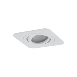 QAZQA Afgeronde inbouwspot wit GU10 50mm draai- en kantelbaar IP44 - Alberto
