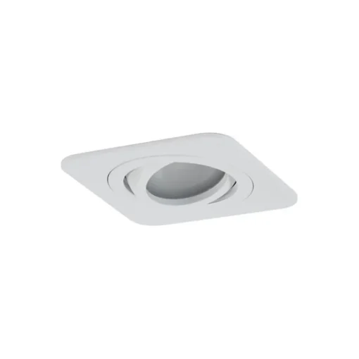 QAZQA Afgeronde inbouwspot wit GU10 50mm draai- en kantelbaar IP44 - Alberto