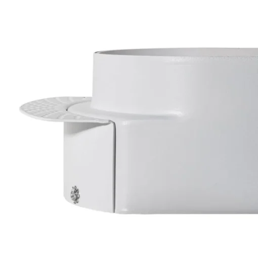 QAZQA Afgeronde inbouwspot wit GU10 50mm 2-lichts - Hubs