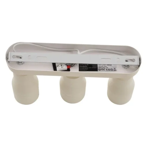 QAZQA Afgeronde plafondspot beige GU10 50mm 3-lichts - Stanley