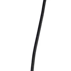 QAZQA Art Deco hanglamp zwart met smoke glas 30 cm - Pallon