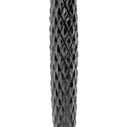 QAZQA Art Deco tafellamp brons met zwarte kap 35 cm - Areka