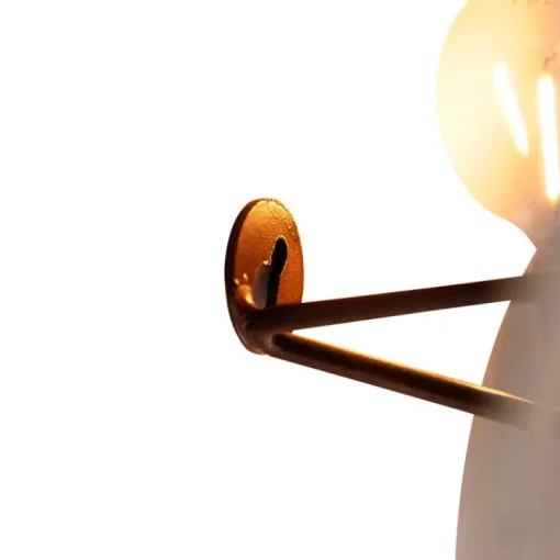 QAZQA Art Deco wandlamp koper 105 cm 2-lichts - Lauf