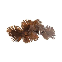 QAZQA Art Deco wandlamp koper 105 cm 2-lichts - Lauf