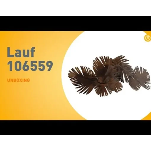 QAZQA Art Deco wandlamp koper 105 cm 2-lichts - Lauf