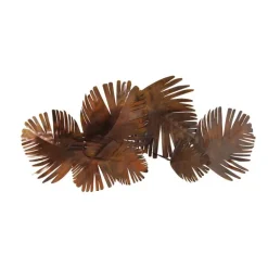 QAZQA Art Deco wandlamp koper 105 cm 2-lichts - Lauf