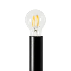 QAZQA Art Deco wandlamp zwart 2-lichts - Tubi