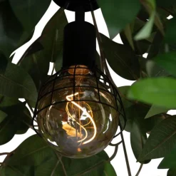Trio Leuchten Bohemian plafondlamp groen - Leavy