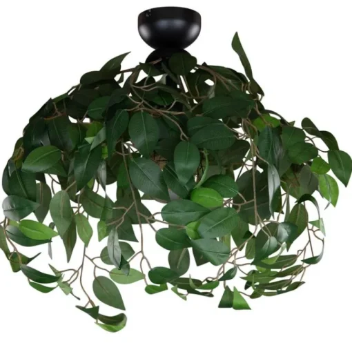 Trio Leuchten Bohemian plafondlamp groen - Leavy