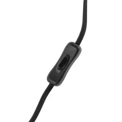 QAZQA Botanische tafellamp messing met pauw kap 25 cm - Simplo