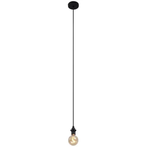 QAZQA Buiten hanglamp zwart IP44 - Cava