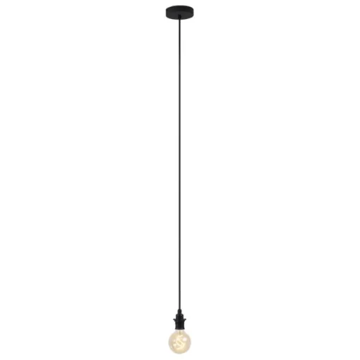QAZQA Buiten hanglamp zwart IP44 - Cava