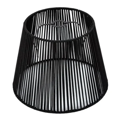 QAZQA Buiten lampenkap met zwart touw IP54 40/28/30