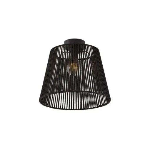 QAZQA Buiten plafondlamp met zwart touw IP54 - Jayla