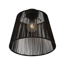 QAZQA Buiten plafondlamp met zwart touw IP54 - Jayla