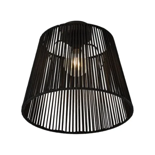 QAZQA Buiten plafondlamp met zwart touw IP54 - Jayla