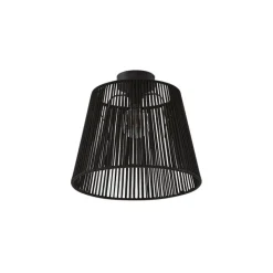 QAZQA Buiten plafondlamp met zwart touw IP54 - Jayla