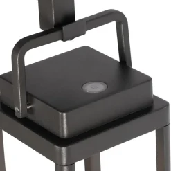 QAZQA Buiten prikspot donkergrijs incl. LED oplaadbaar - Yara
