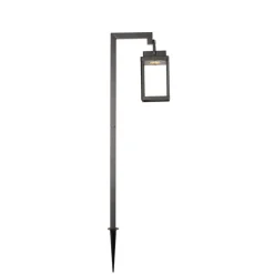QAZQA Buiten prikspot donkergrijs incl. LED oplaadbaar - Yara