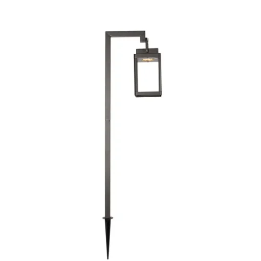 QAZQA Buiten prikspot donkergrijs incl. LED oplaadbaar - Yara
