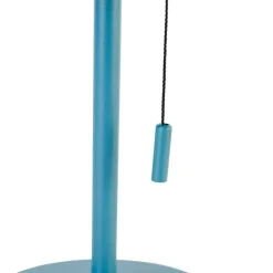 QAZQA Buiten tafellamp blauw incl. LED 3-staps dimbaar oplaadbaar en solar - Ferre