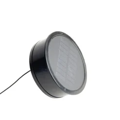 QAZQA Buiten tafellamp blauw incl. LED 3-staps dimbaar oplaadbaar en solar - Ferre