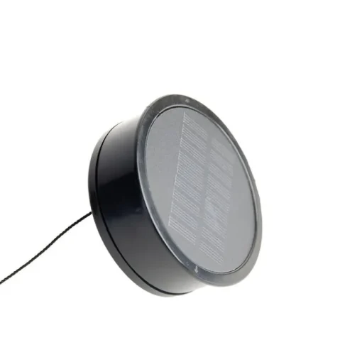 QAZQA Buiten tafellamp blauw incl. LED 3-staps dimbaar oplaadbaar en solar - Ferre