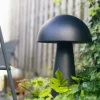 QAZQA Buiten vloerlamp zwart 50 cm - Mushroom