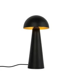 QAZQA Buiten vloerlamp zwart 50 cm - Mushroom
