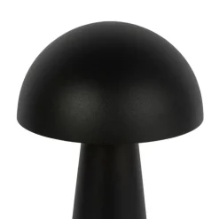 QAZQA Buiten vloerlamp zwart 50 cm - Mushroom