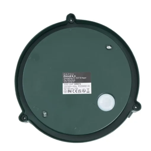 QAZQA Buiten wand- en plafondlamp donker groen rond IP44 - Noutica