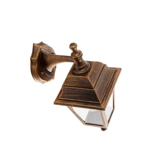 QAZQA Buiten wandlamp antiek goud IP44 - Capital