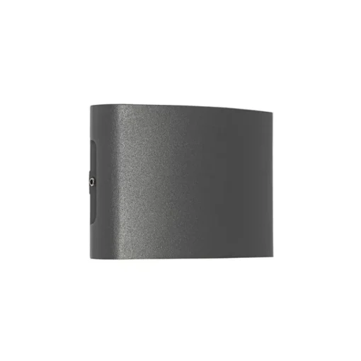 QAZQA Buiten wandlamp donkergrijs incl. LED 4-lichts IP54 - Silly