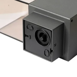 QAZQA Buiten wandlamp donkergrijs met bewegingsmelder IP44 - Denmark