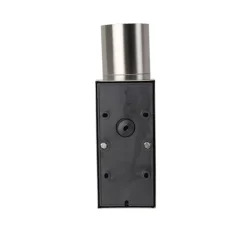 QAZQA Buiten wandlamp staal 2-lichts IP44 met schemersensor - Duo