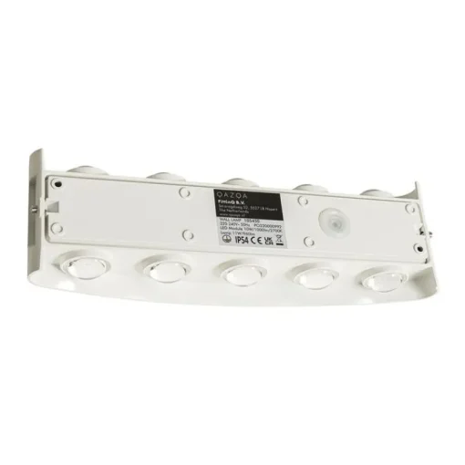 QAZQA Buiten wandlamp wit incl. LED 10-lichts IP54 - Silly