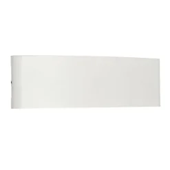 QAZQA Buiten wandlamp wit incl. LED 10-lichts IP54 - Silly