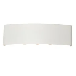 QAZQA Buiten wandlamp wit incl. LED 10-lichts IP54 - Silly