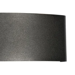QAZQA Buiten wandlamp zwart incl. LED 6-lichts IP54 - Silly