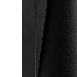 QAZQA Buiten wandlamp zwart IP44 met bewegingsmelder - Femke