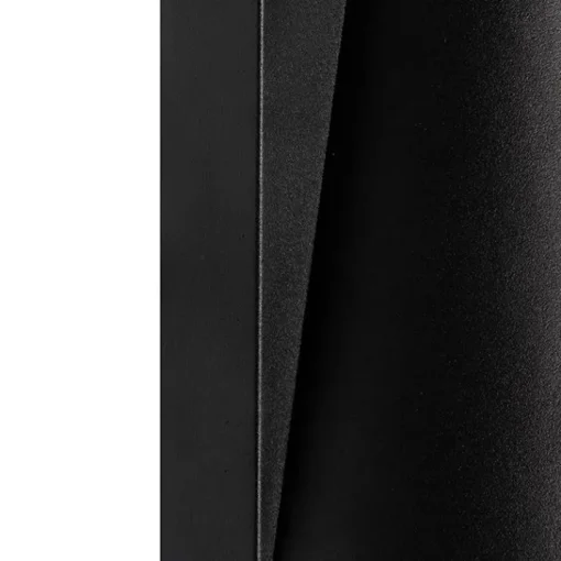 QAZQA Buiten wandlamp zwart IP44 met bewegingsmelder - Femke