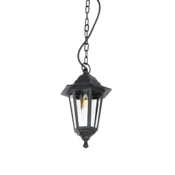 QAZQA Buitenhanglamp zwart - New Haven
