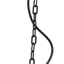 QAZQA Buitenhanglamp zwart - New Haven