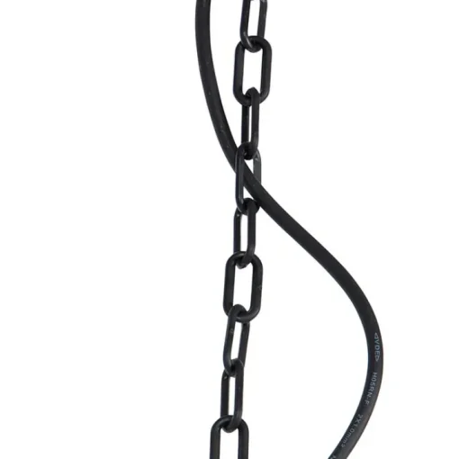 QAZQA Buitenhanglamp zwart - New Haven