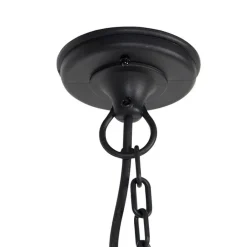 QAZQA Buitenhanglamp zwart - New Haven