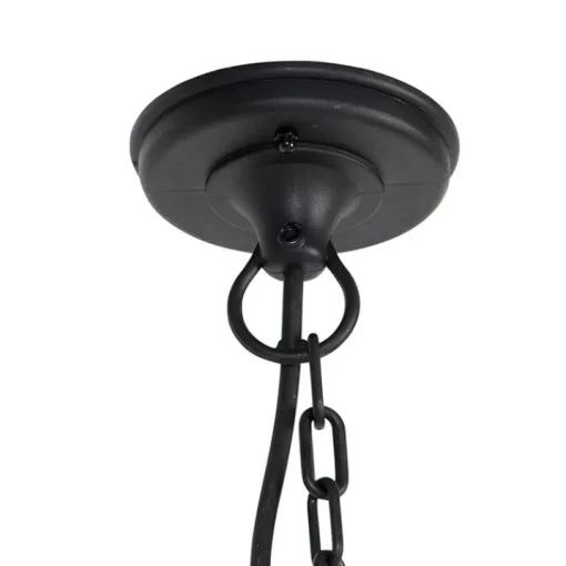 QAZQA Buitenhanglamp zwart - New Haven