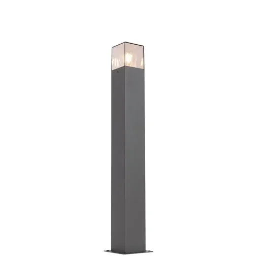 QAZQA Buitenlamp 70 cm antraciet met grondpin en kabelmof - Denmark
