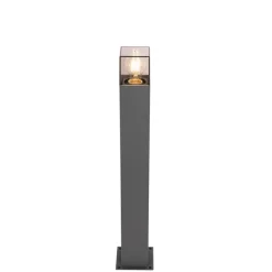 QAZQA Buitenlamp 70 cm antraciet met grondpin en kabelmof - Denmark